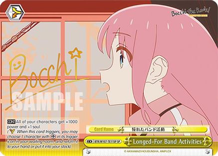 Image of Longed-For Band Activities (SP) (BTR/W107-TE11SP SP) - BOCCHI THE ROCK!