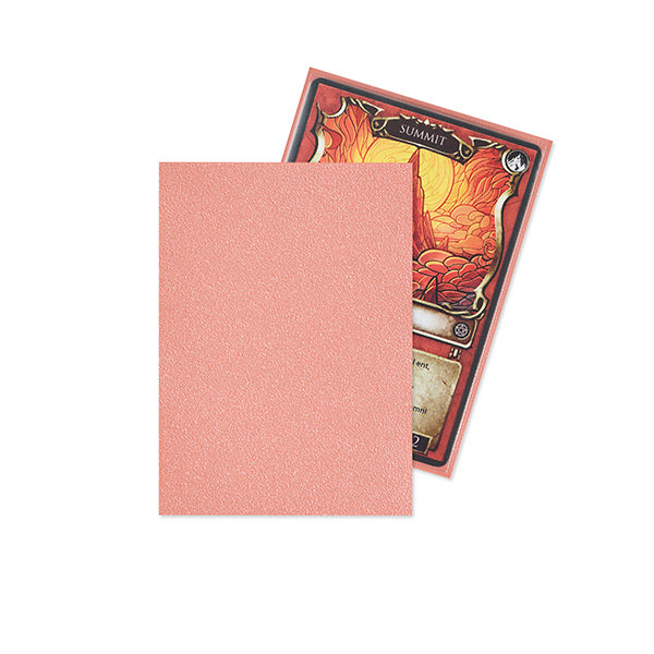 Image of Arcane Fortress Card Sleeves: Standard- Matte- Rose Pink (100 ct)