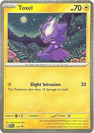 Image of Toxel 119  - Holofoil SV Scarlet & Violet Promo Cards - Promo