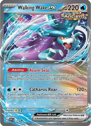 Image of Walking Wake ex 127  - Holofoil SV Scarlet & Violet Promo Cards - Promo