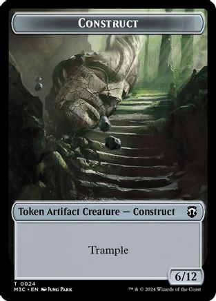 Image of Construct // Myr Double-Sided Token (M3C-24 // 25) - Modern Horizons 3 Commander