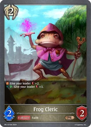 Image of Frog Cleric (PR-101EN) - Shadowverse Evolve Promo Cards