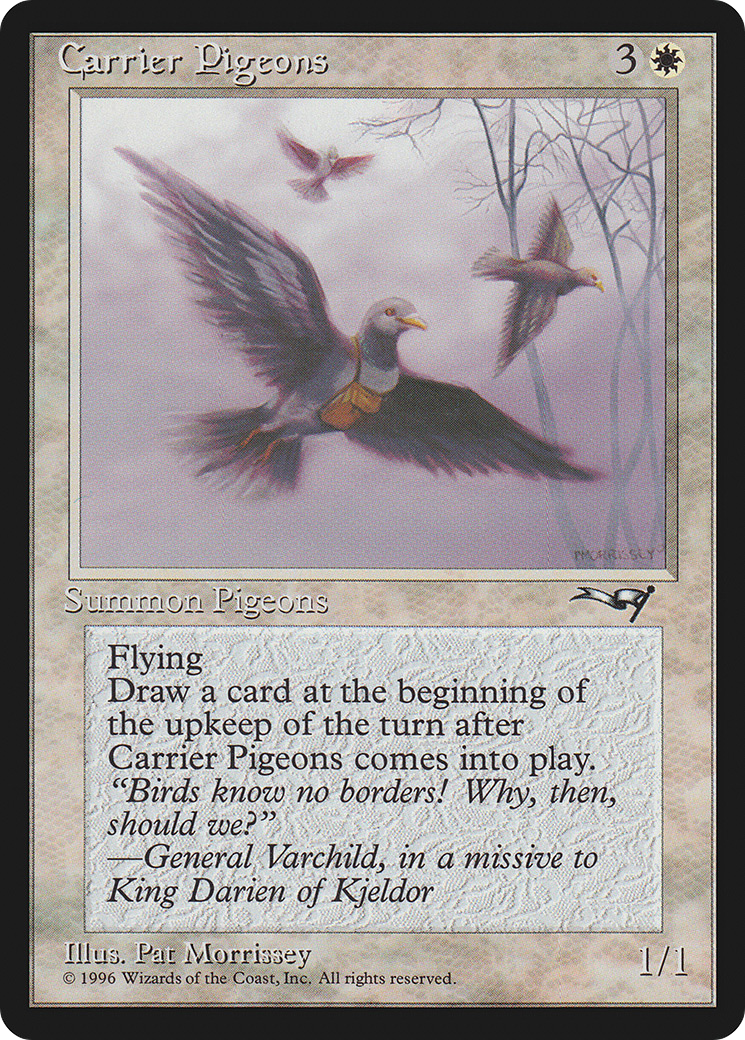 Image of Carrier Pigeons (ALL-126) - Alliances