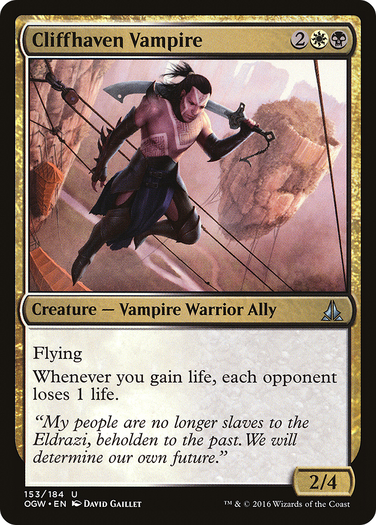 Image of Cliffhaven Vampire (OGW-153) - Oath of the Gatewatch