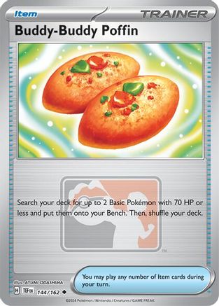 Image of Buddy 144/162  - Reverse Holofoil League & Championship Cards - Promo
