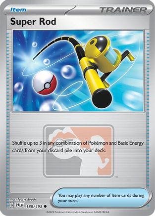 Image of Super Rod 188/193  - Reverse Holofoil League & Championship Cards - Promo
