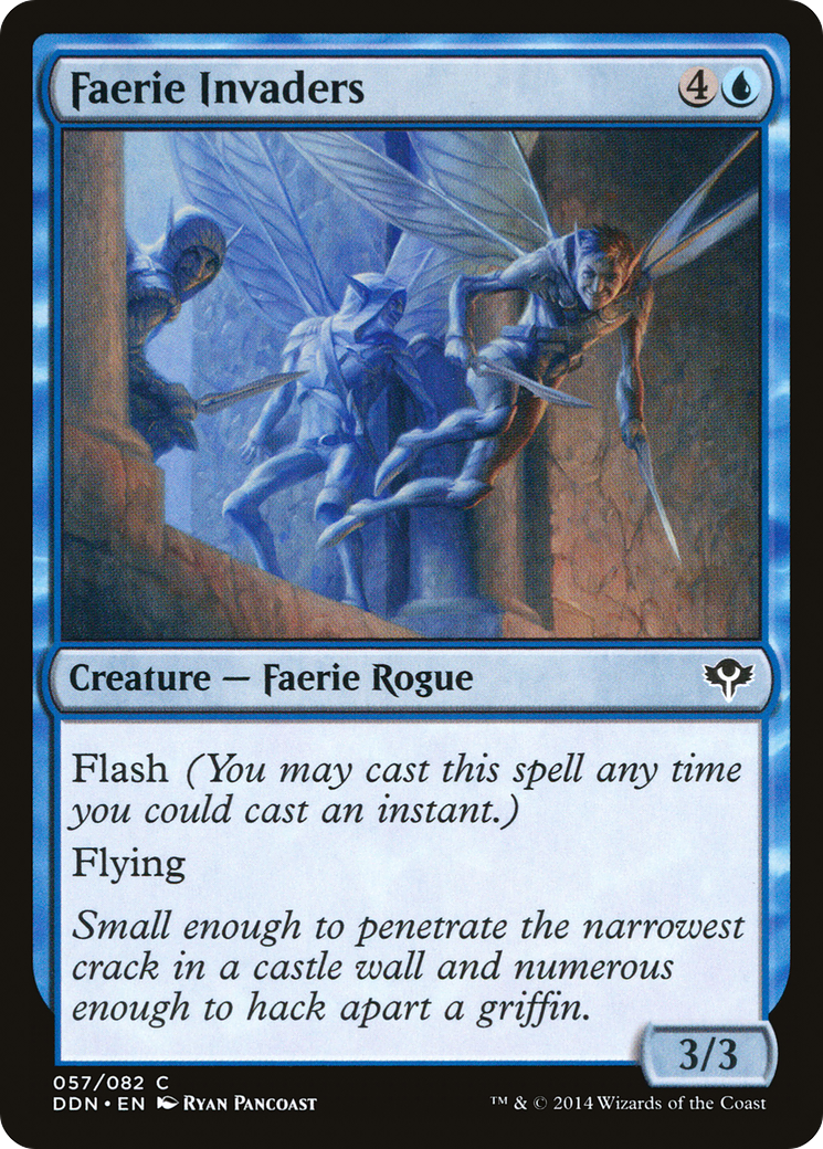 Image of Faerie Invaders (DDN-057) - Duel Decks: Speed vs. Cunning