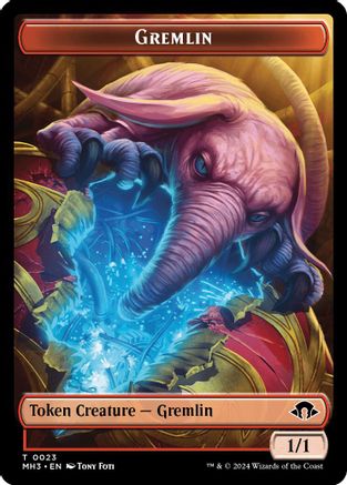 Image of Gremlin // Energy Reserve Double-Sided Token (MH3-23 // 36) - Modern Horizons 3