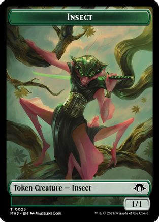 Image of Insect Token (0025) (MH3-025) - Modern Horizons 3