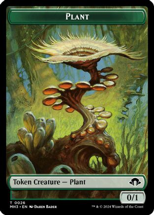 Image of Plant // Energy Reserve Double-Sided Token (MH3-26 // 36) - Modern Horizons 3