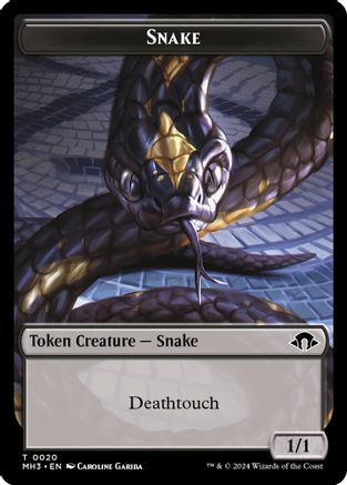Image of Snake Token (MH3-020) - Modern Horizons 3