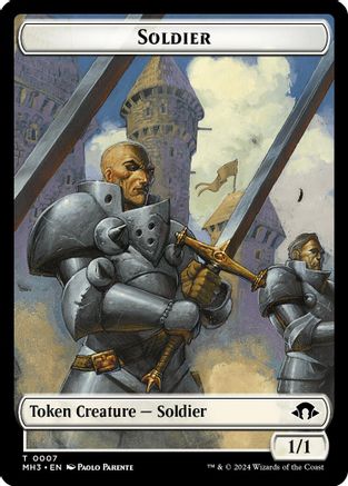 Image of Soldier Token (MH3-007) - Modern Horizons 3