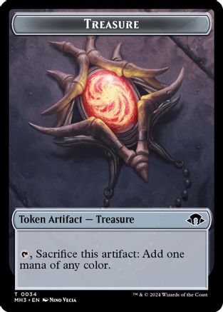 Image of Treasure // Energy Reserve Double-Sided Token (MH3-34 // 36) - Modern Horizons 3