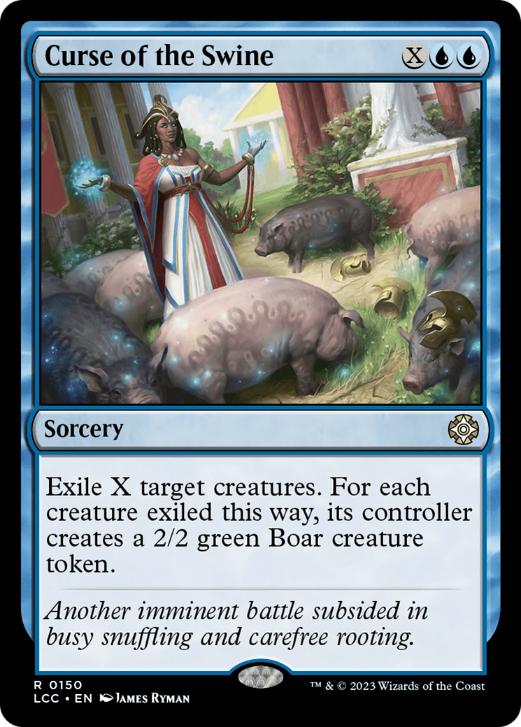 Image of Curse of the Swine (LCC-150) - The Lost Caverns of Ixalan Commander