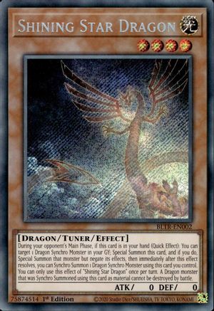 Image of Shining Star Dragon (BLTR-EN002) - Battles of Legend: Terminal Revenge 1st Edition