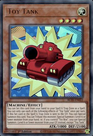 Image of Toy Tank (BLTR-EN022) - Battles of Legend: Terminal Revenge 1st Edition