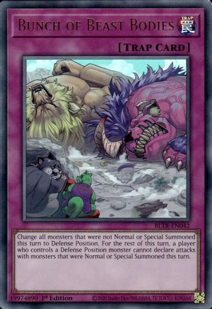 Image of Bunch of Beast Bodies (BLTR-EN042) - Battles of Legend: Terminal Revenge 1st Edition