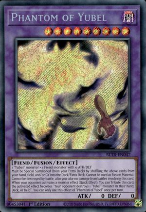 Image of Phantom of Yubel (BLTR-EN047) - Battles of Legend: Terminal Revenge 1st Edition