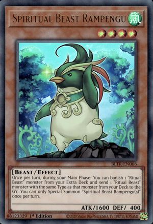 Image of Spiritual Beast Rampengu (BLTR-EN066) - Battles of Legend: Terminal Revenge 1st Edition