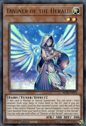 Image of Diviner of the Herald (BLTR-EN072) - Battles of Legend: Terminal Revenge 1st Edition