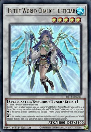 Image of Ib the World Chalice Justiciar (BLTR-EN089) - Battles of Legend: Terminal Revenge 1st Edition
