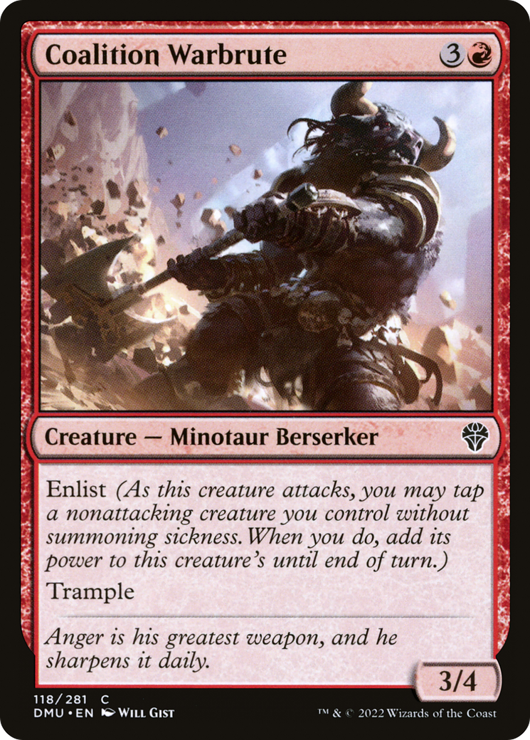 Image of Coalition Warbrute (DMU-118) - Dominaria United