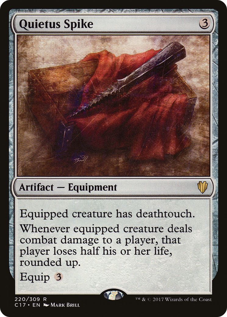 Image of Quietus Spike (C17-220) - Commander 2017