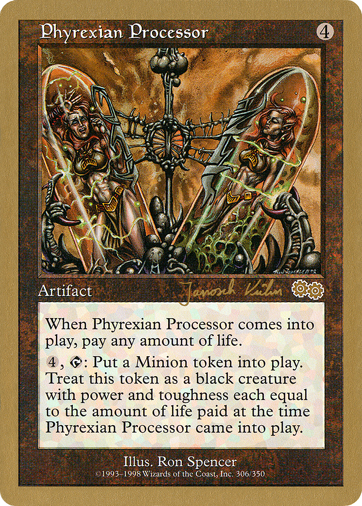 Image of Phyrexian Processor - 2000 Janosch Kuhn (USG) (WCD-) - World Championship Decks 2000