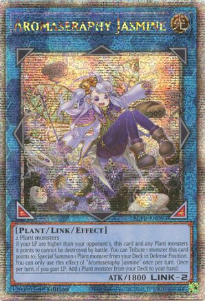 Image of Aromaseraphy Jasmine (Quarter Century Secret Rare) (BLTR-EN093) - Battles of Legend: Terminal Revenge 1st Edition