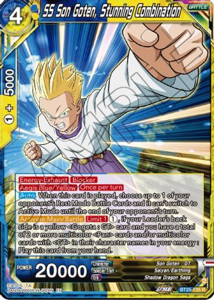 Image of SS Son Goten, Stunning Combination (BT25-135) - Legend of the Dragon Balls Foil