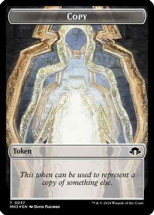 Image of Copy (Ripple Foil) // Gremlin Double-Sided Token (MH3-37 // 23) - Modern Horizons 3 Foil