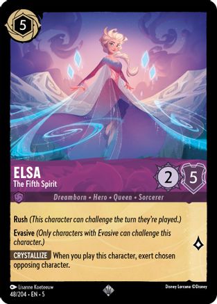 Image of Elsa - The Fifth Spirit (48/204) - Shimmering Skies