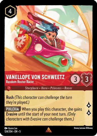 Image of Vanellope von Schweetz - Random Roster Racer (124/204) - Shimmering Skies