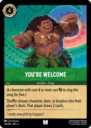 Image of You're Welcome (96/204) - Shimmering Skies