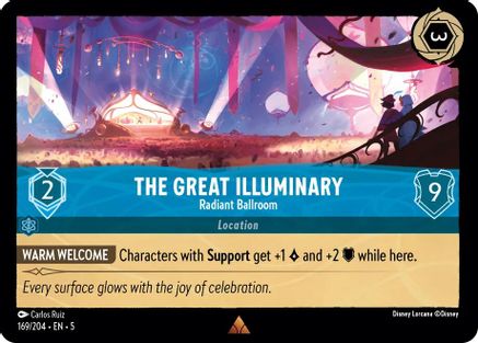 Image of The Great Illuminary - Radiant Ballroom (169/204) - Shimmering Skies Cold Foil