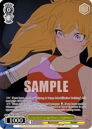 Image of Yang: Waking up From a Nightmare (OFR) (RWBY/WXE01-02OFR OFR) - RWBY Premium Booster