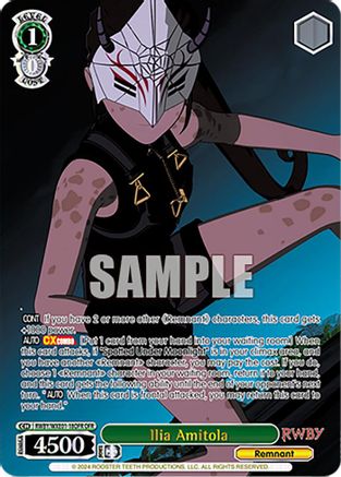 Image of Ilia Amitola (OFR) (RWBY/WXE01-18OFR OFR) - RWBY Premium Booster
