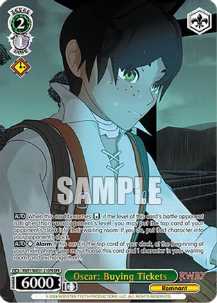 Image of Oscar: Buying Tickets (OFR) (RWBY/WXE01-21OFR OFR) - RWBY Premium Booster