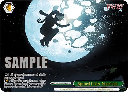Image of Spotted Under Moonlight (OFR) (RWBY/WXE01-26OFR OFR) - RWBY Premium Booster