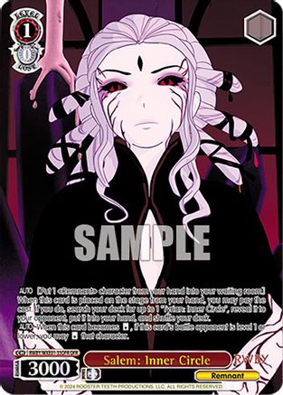 Image of Salem: Inner Circle (OFR) (RWBY/WXE01-33OFR OFR) - RWBY Premium Booster