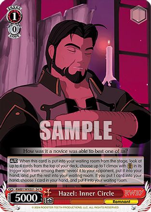 Image of Hazel: Inner Circle (RWBY/WXE01-34 N) - RWBY Premium Booster