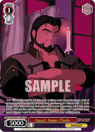 Image of Hazel: Inner Circle (OFR) (RWBY/WXE01-34OFR OFR) - RWBY Premium Booster