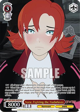 Image of Nora: Fighting the Nuckelavee (OFR) (RWBY/WXE01-40OFR OFR) - RWBY Premium Booster