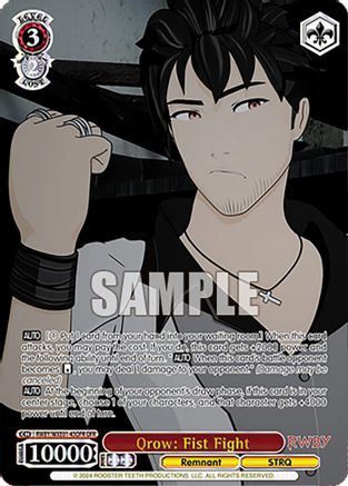 Image of Qrow: Fist Fight (OFR) (RWBY/WXE01-43OFR OFR) - RWBY Premium Booster