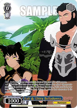 Image of Kali & Ghira Belladonna (OFR) (RWBY/WXE01-46OFR OFR) - RWBY Premium Booster