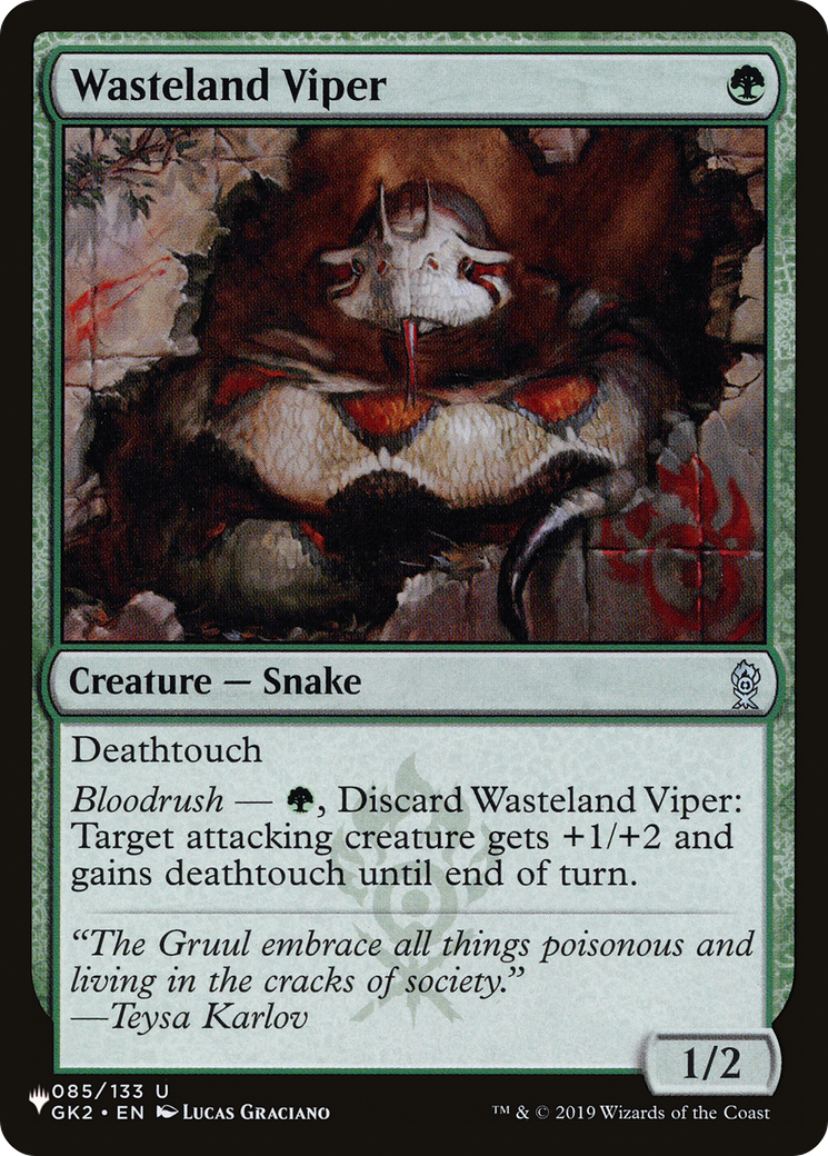 Image of Wasteland Viper (LIST-GK2-85) - The List