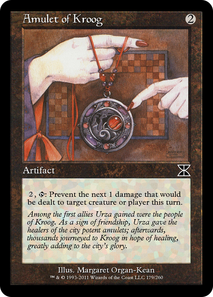 Image of Amulet of Kroog (ME4-179) - Masters Edition IV
