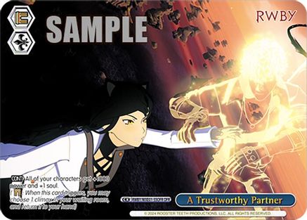 Image of A Trustworthy Partner(OFR) (RWBY/WXE01-55OFR OFR) - RWBY Premium Booster