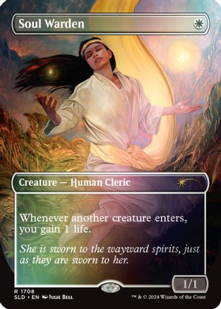 Image of Soul Warden (Rainbow Foil) (SLD-1708) - Secret Lair Drop Series Foil