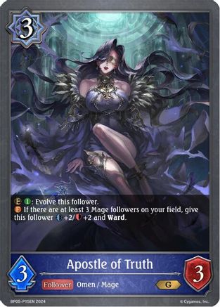 Image of Apostle of Truth - P15EN (Foil) (BP05-P15EN) - BP05 Omens Eternal